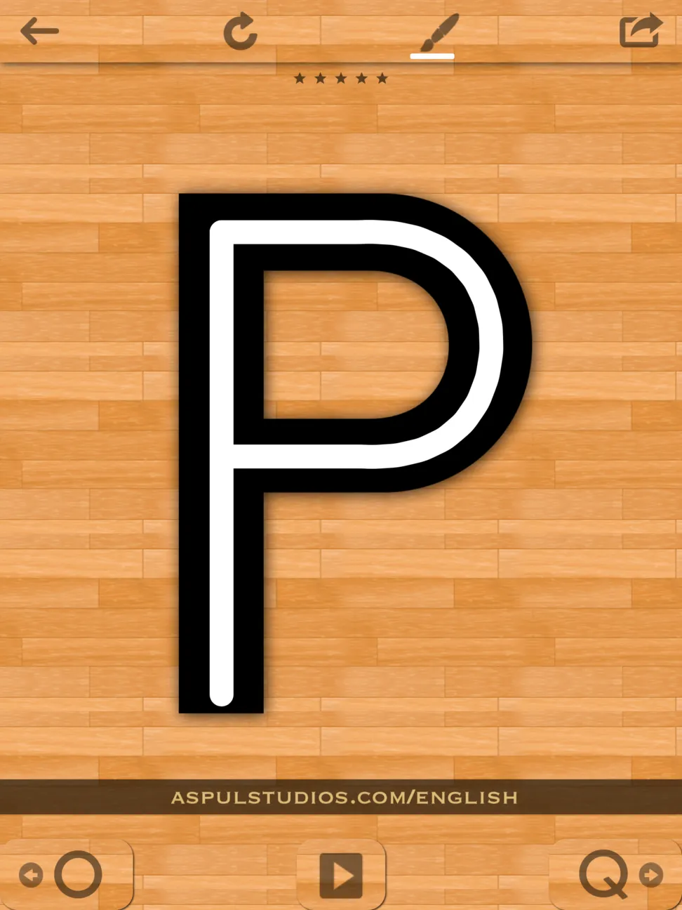 capital-letters - P