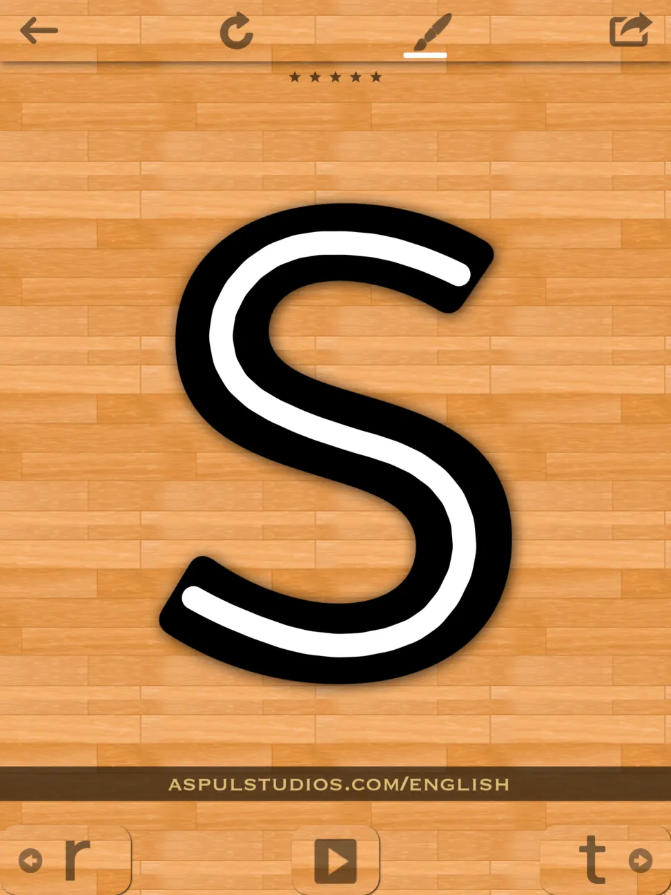 small-letters - s