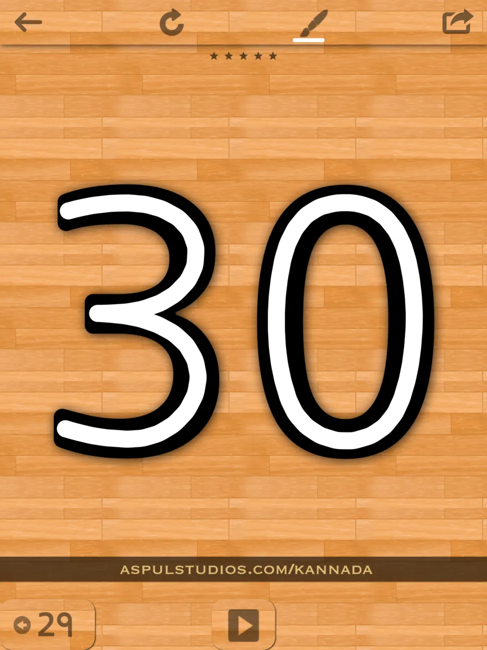 numbers - 30